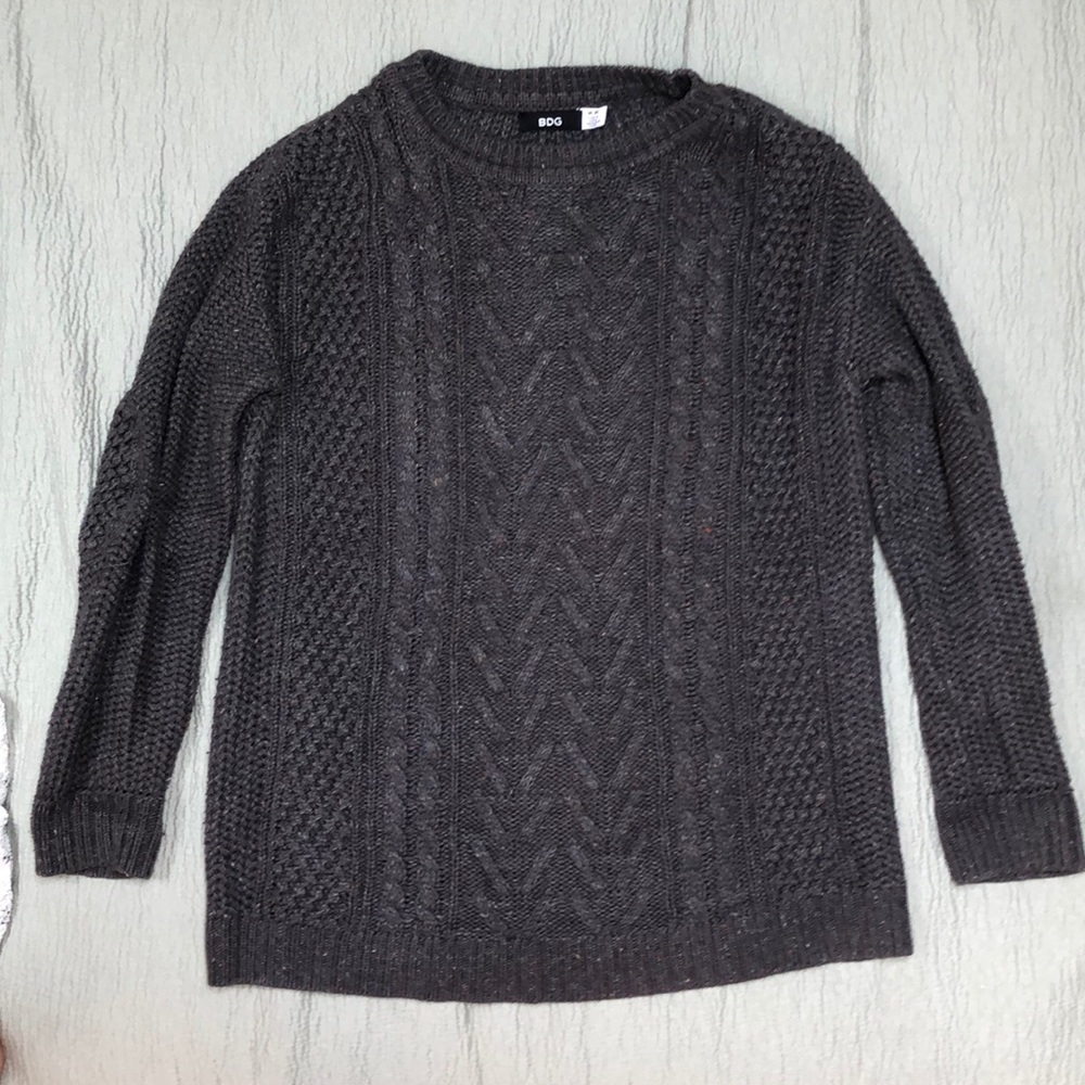 Oversized urban outfitters grey sweater